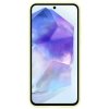 Oryginalne etui Samsung Silicone Cover do Galaxy A55 5G – Limonkowe (Lime)